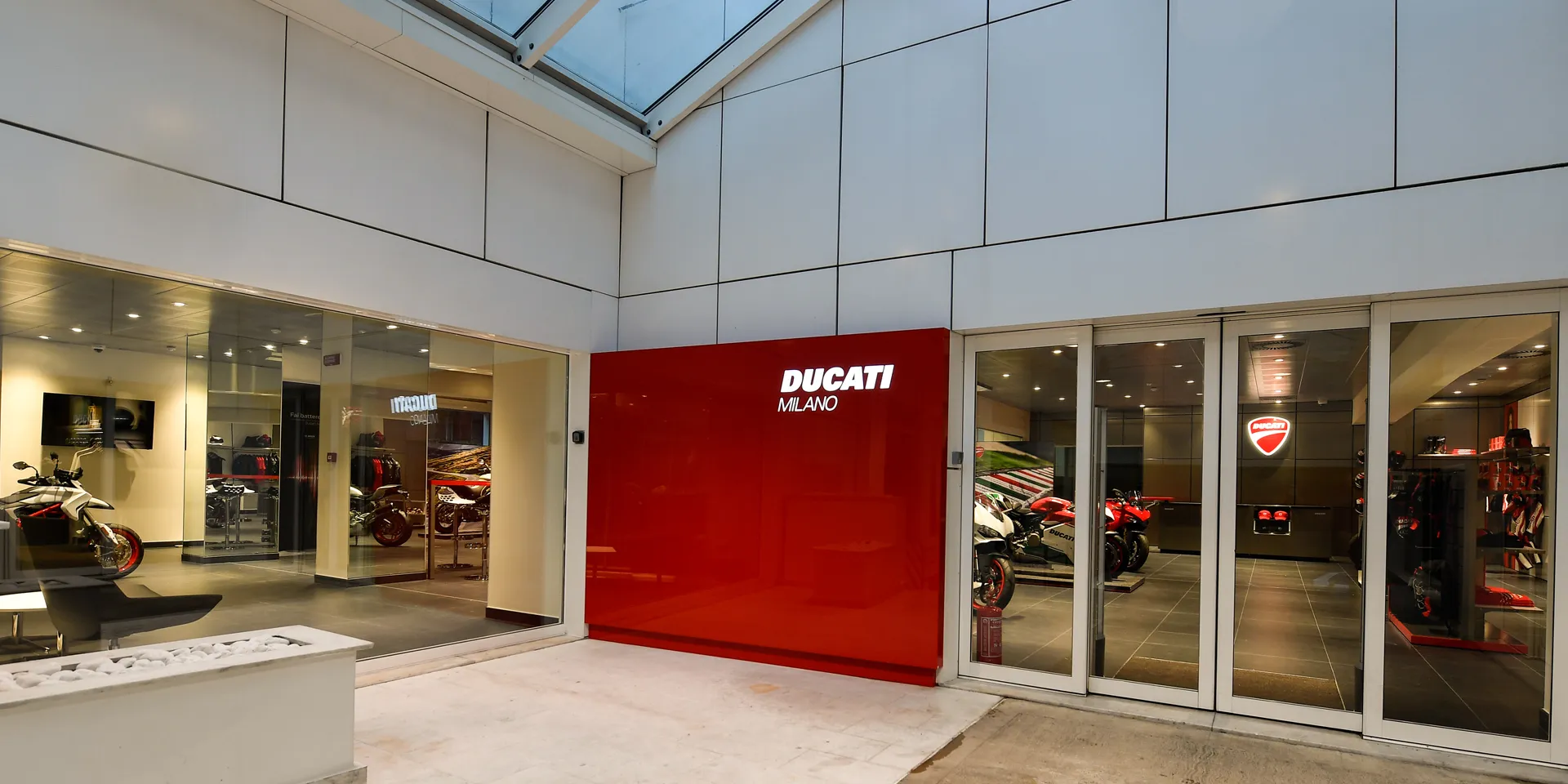 Ducati Milano homepage store